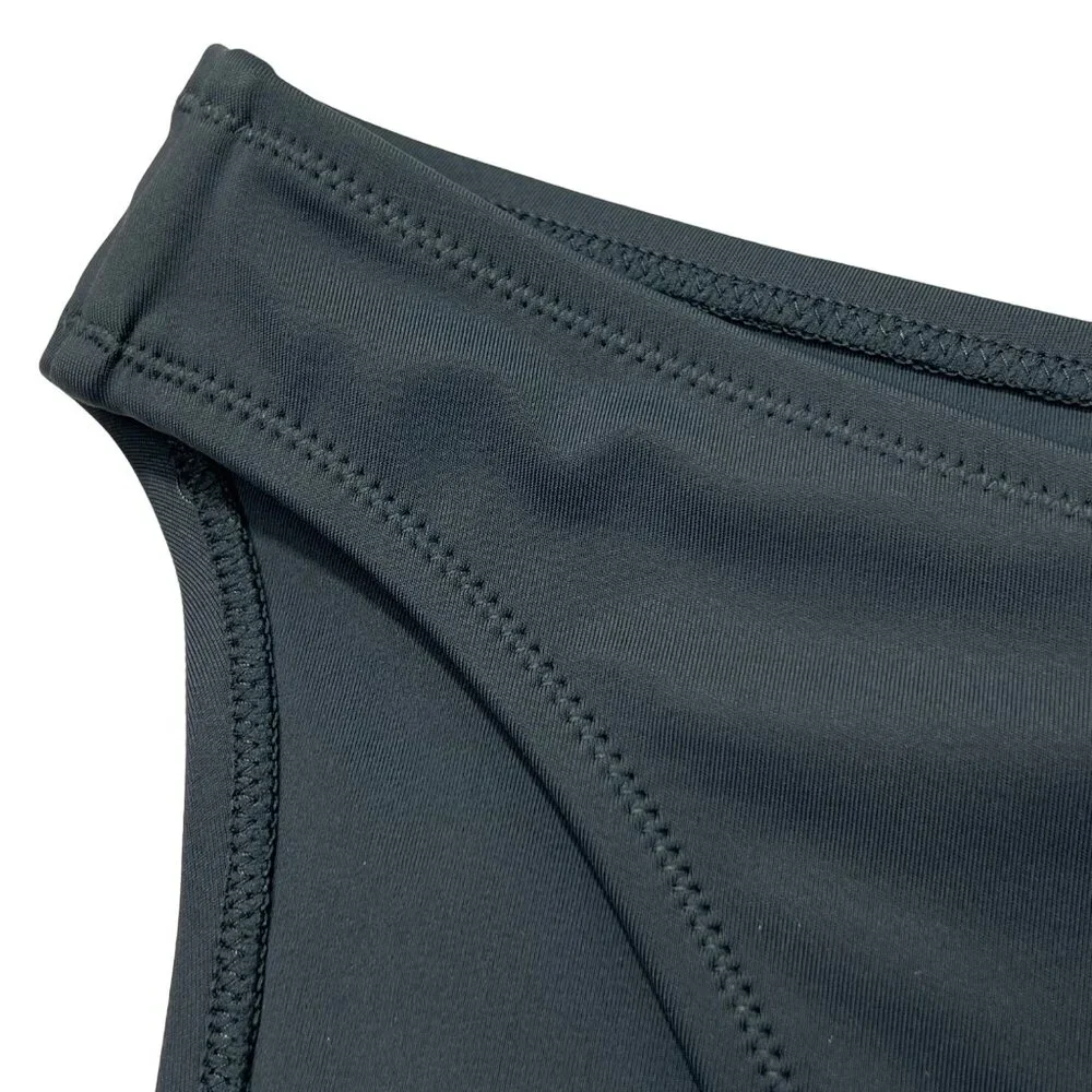 SKIMS Shaping Swim Dipped Bikini Bottom Gunmetal‎ 2X